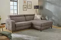 Jockenh&ouml;fer Gruppe Ecksofa "Doppio L-Form, B: 247 cm, mit elektr....