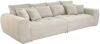Jockenh&ouml;fer Big-Sofa GRUPPE Moldau 306x83x134 cm Cord grau/beige