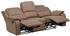 Kauf-Unique Couchgarnitur Relax 3+2+1 - Microfaser Taupe HERNANI