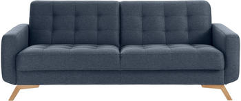 exxpo 3-Sitzer-Sofa Fashion Fiord 222x87x89 cm Webvelours denim