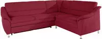 Home affaire Ecksofa "Cardoso L-Form" Federkern, wahlweise mit Bett,...
