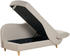 Beliani Meri Chaiselongue Samt Rechts 175x73x156 cm beige