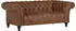 Gutmann Factory 3-Sitzer Amazonas 205x74x101 cm cognac braun
