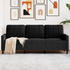 vidaXL 3-Sitzer-Sofa Schwarz 180 cm Samt (4007639)