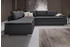 anthrazit: INOSIGN Ecksofa Night & Day 324x95x218 cm Struktur Recamiere rechts Bonnellfederkern Boxspring Bettfunktion 180 cm