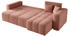 GrekPol Ecksofa PEDRO mit L-Form 145x248x79 cm