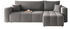 GrekPol Ecksofa PEDRO mit L-Form 145x248x79 cm
