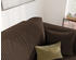 GrekPol Schlafsofa BALI Cord 255x59x105 cm braun