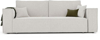 GrekPol Schlafsofa BALI Boucl&eacute; 255x59x105 cm beige