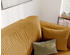 GrekPol Schlafsofa BALI Cord 255x59x105 cm senfgelb
