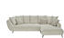 bobb Ecksofa Bellani III beige 318x90x218 cm