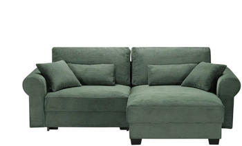 M&ouml;bel Kraft Ecksofa Angelina klein gr&uuml;n 255x92x185 cm