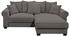 HOM'IN Ecksofa MAUREEN SC 255x185 cm rechts dunkelgrau