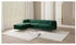 S-Style Möbel Ecksofa Ottomane Chesterfield Ashley gold Flasche Grün