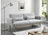 Kauf-Unique Schlafsofa Klappsofa 3-Sitzer - Stoff - Hellbraun - ESME