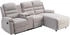 Kauf-Unique Ecksofa Relaxsofa rechts MACEDONIA Beige