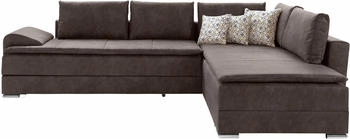 INOSIGN Ecksofa Night & Day 324x95x218 cm Recamiere rechts dunkelgrau