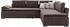 dunkelgrau: INOSIGN Ecksofa Night & Day 324x95x218 cm Recamiere rechts