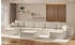 Fun Möbel SANDE 6-teilig Wohnlandschaft U-Form Stoff Alpine/beige