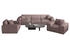 Fun Möbel CELES PREMIUM Sofaset 3-2-1 Stoff Opera Velvet Lavendel