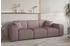 Fun Möbel CELES PREMIUM Sofaset 3-2-1 Stoff Opera Velvet Lavendel