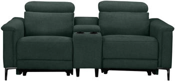 Places of Style 2-Sitzer Lund Cord 195x97x99 cm dunkelgrün