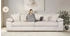 Home Affaire Big-Sofa Soft&Cosy XXL beige cream 303x123cm Cord cream
