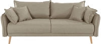 Home affaire Schlafsofa "Granbo, B: 228 cm, Liegel. 145x192 cm" Bettfunktion,