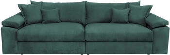 Home Affaire Big-Sofa Soft&Cosy XXL gr&uuml;n dunkelgr&uuml;n 303x123cm Cord dunkelgr&uuml;n