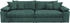 Home Affaire Big-Sofa Soft&Cosy XXL grün dunkelgrün 303x123cm Cord dunkelgrün