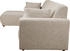 Home Affaire Ecksofa LEMPS Recamiere links oder rechts L-Form 297cm 85x162cm beige/creme