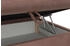 Home Affaire Wohnlandschaft Trelleborg U-Form rosa altrosa 307x86x213cm Bettfunktion inkl. Federkern-Polsterung