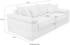 Home Affaire Big-Sofa Soft&Cosy XL grau taupe 246x123cm Cord taupe
