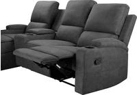 OTTO home Ecksofa "NAPORI Multimediasofa, 3er Kinosessel XXL, L-Form, 3 Bezugsstoffe"
