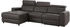 Home Affaire Ecksofa Sentrano L-Form braun 275cm 82x164cm Kunstleder Kunstleder Webstoff Nylon fein