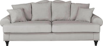 Home Affaire 3,5-Sitzer WESTMINSTER grau lichtgrau 230cm 95x100cm Federkern-Polsterung lichtgrau