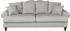 Home Affaire 3,5-Sitzer WESTMINSTER grau lichtgrau 230cm 95x100cm Federkern-Polsterung lichtgrau