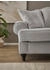 Home Affaire 3,5-Sitzer WESTMINSTER grau lichtgrau 230cm 95x100cm Federkern-Polsterung lichtgrau