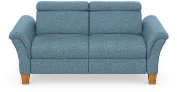 Home Affaire 2,5-Sitzer Lindgren 185cm 84x93cm TV-Funktion links oder beidseitig Kopfteilverstellung eisblau