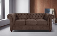 Home affaire Chesterfield-Sofa "Chesterfield 3-Sitzer B/T/H: 198/89/74 cm" mit