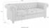Home Affaire Chesterfield-Sofa Chesterfield 3-Sitzer 198x74x89cm Leder braun