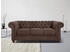 Home Affaire Chesterfield-Sofa Chesterfield 3-Sitzer 198x74x89cm Leder braun