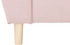 Home Affaire Ecksofa Rice L-Form rosa rosé 223cm 47x184cm PRIMABELLE Samtoptik