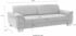 Home Affaire 3,5-Sitzer Husum braun 225cm 90x106cm Druck Lederoptik ALTARA NUBUCK