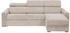 Kauf-Unique Ecksofa VIZIR mit Matratze (22cm) 302x97x152 cm beige
