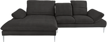 Willi Schillig Ecksofa enjoy&MORE L-Form grau (anthrazit r66) 310x87x185cm Chenille R66 Longlife Xtra-Leder Z59