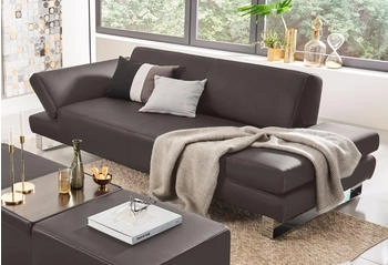 Willi Schillig 3-Sitzer taboo braun (braun z59) 232x76x91cm Longlife Xtra-Leder Z59