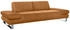 Willi Schillig 3-Sitzer taboo gelb (brandy s37) 232x76x91cm S22 Stoff S37 Luxus-Microfaser Lederoptik, Longlife Xtra-Leder Z59