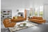 Willi Schillig 3-Sitzer taboo gelb (brandy s37) 232x76x91cm S22 Stoff S37 Luxus-Microfaser Lederoptik, Longlife Xtra-Leder Z59