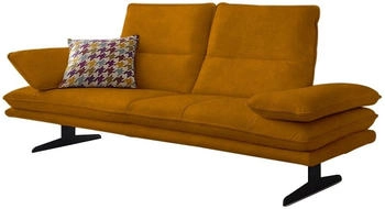 Willi Schillig 2-Sitzer broadway gelb (brandy s37) 216x94x96cm Stoff S37